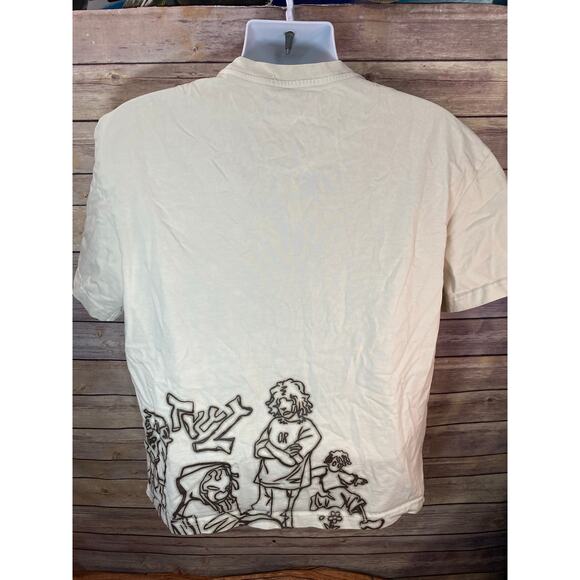 Y2K 90s Vintage Graphic T-Shirt Size Large Oversize Summer Unisex Hipster 22x25 - Picture 2 of 10